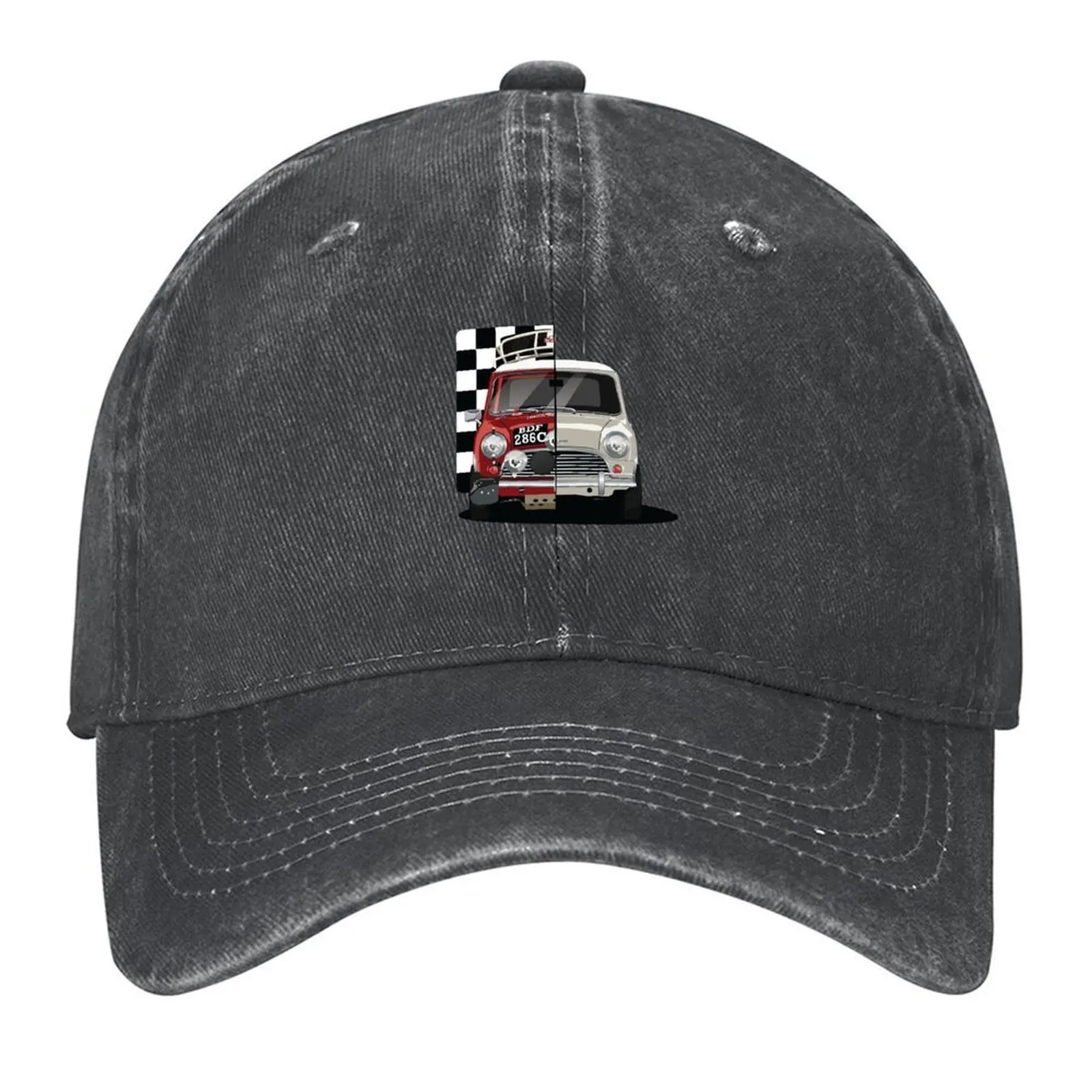 

Mini Rallycar Baseball Cap Hat Beach Snap Back Hat Hat Baseball Cap Unique hats Men's Caps Women's
