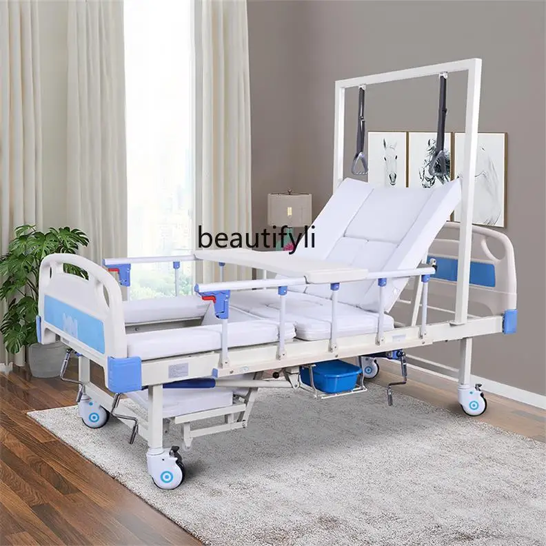 Medical Orthopedic Traction Bed Turn over the Elderly Paralysis Patient Care Home Multi-Functional Hospital Bed