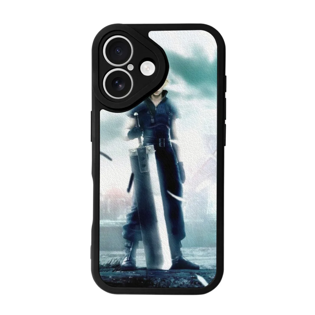 

Final Fantasy VII Game Phone Case For iPhone 16 Pro Max Plus Soft Silicone Skin Case