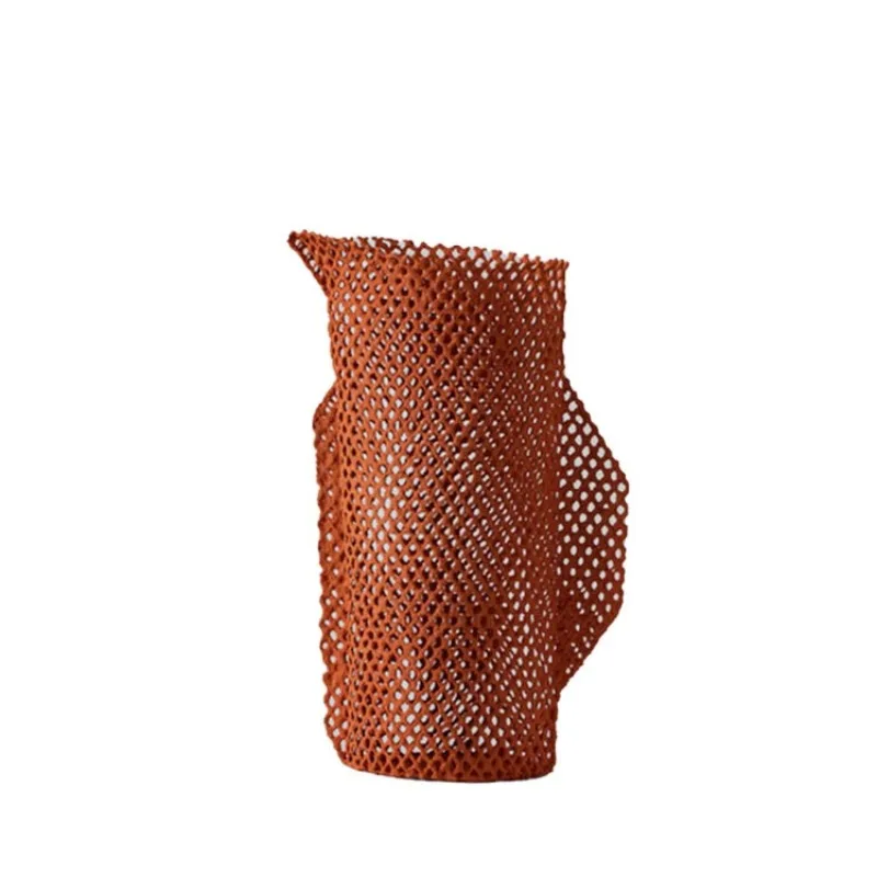 

Simple hollow art metal ornaments home study living room entrance soft decoration jewelry Nordic