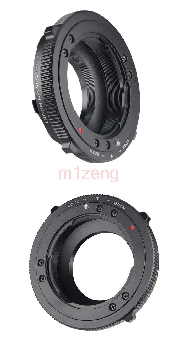 LR-LM lock Adapter ring for LEICA R LR Mount lens to Leica M L/M m-p240 me m11 m10 M9 M8 M7 M6 M5 m4 m3 m2 M-P camera