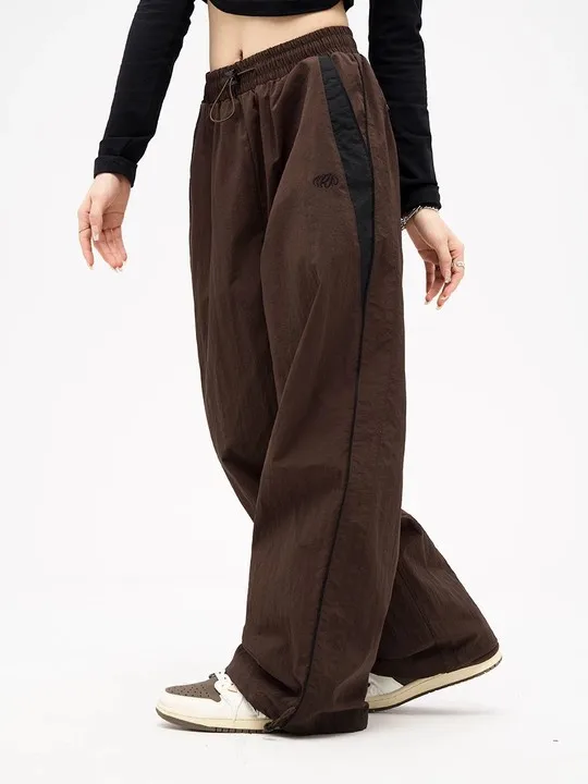 Casual Baggy Sweatpants Women Korean Harajuku Oversize Wide Leg Cargo Pants Techwear Joggers Hip Hop Streetwear Female Trousers