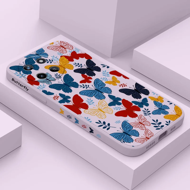 

Color Dance Phone Case For OPPO Realme 14 13 12 11 10 9 9i 8 8i 7 Pro Plus C35 C21Y C25Y C25 4G 5G Liquid Silicone Cover