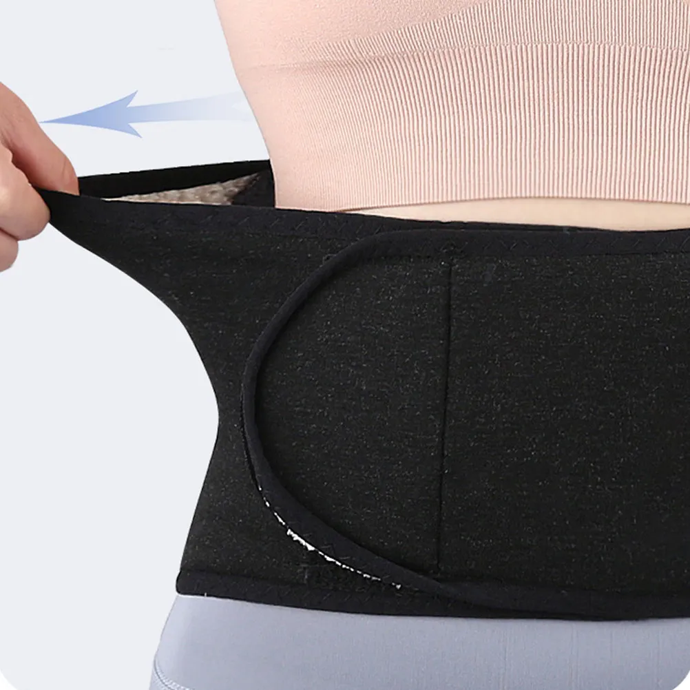 Comfortable Warm Waist Sleeve Professional Lumbar Support Multi-Function Winter Accessory Adjustable Sticker Design Breathable