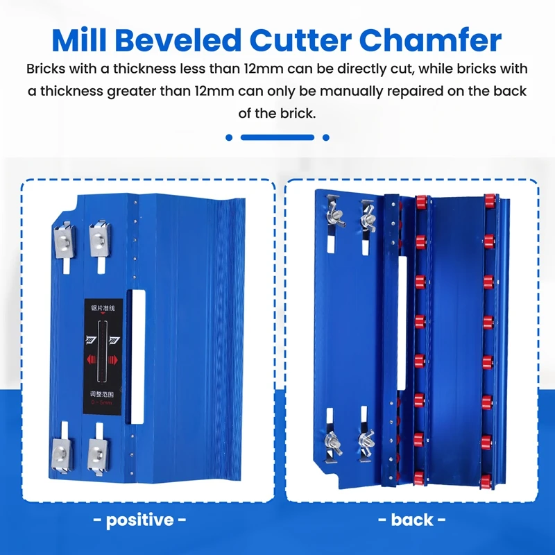 45 Degree Chamfering Cutter Stone Cutting Machine Marble Tile Ceramic Chamfering Cutter Mill Beveled Cutter Chamfer