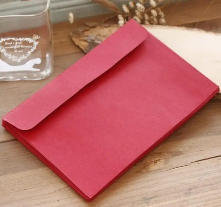 20pcs/lot 16*11cm retro window envelope wedding party letter invitation greeting cards cover gift wallet envelope