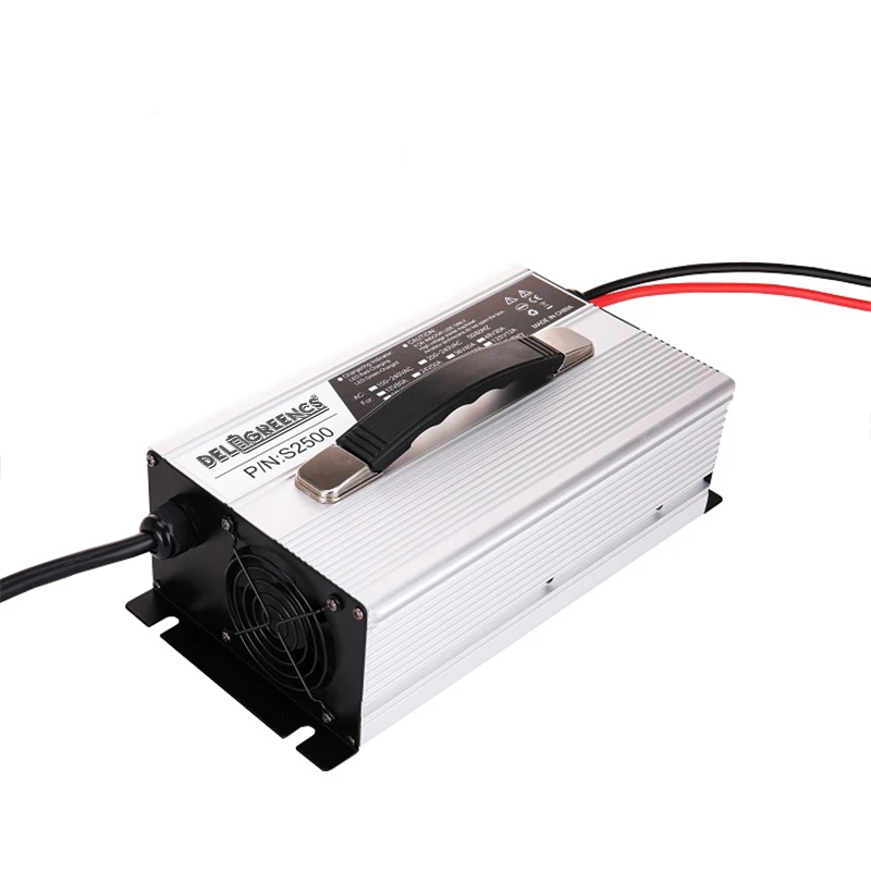 Factory Direct Price E-bike 12V 48V 30A 40A 50A Lead Acid LiFePo4 Battery Charger With Different Plug