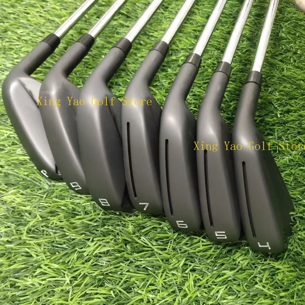 

2024New Men's Golf Clubs Black 770 Golf Irons fourth generation 7pcs 4-9P R/S/SR Flex Steel/Graphite Shaft