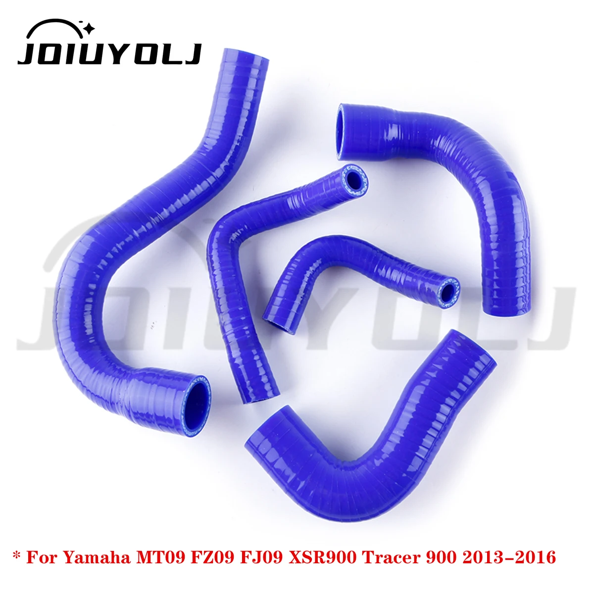 5Pcs For Yamaha MT09 FZ09 FJ09 XSR900 Tracer 900 2013-2016 Silicone Radiator Coolant Hose Kit