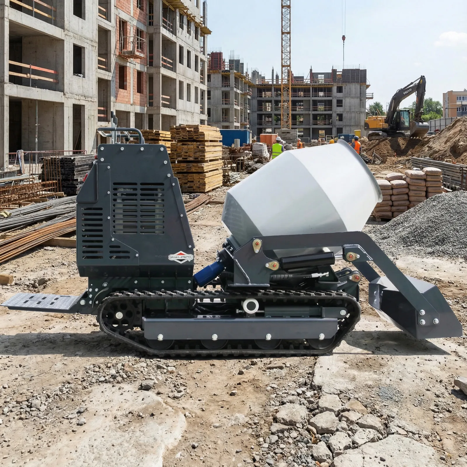 Factory Supply 13.5HP Gas Engi - Concrete Mixer Small recension och pris