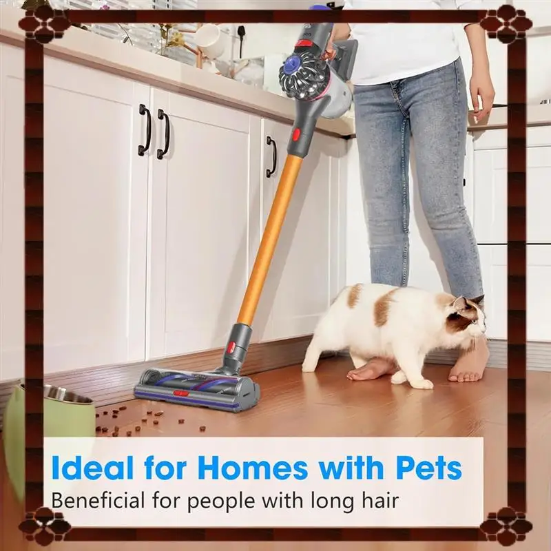 Cabezal limpiador antienredos para Dyson V7, V8, V10, V11, V15, repuestos de aspiradora, limpieza eficiente del hogar Ac, entrega en 24 horas