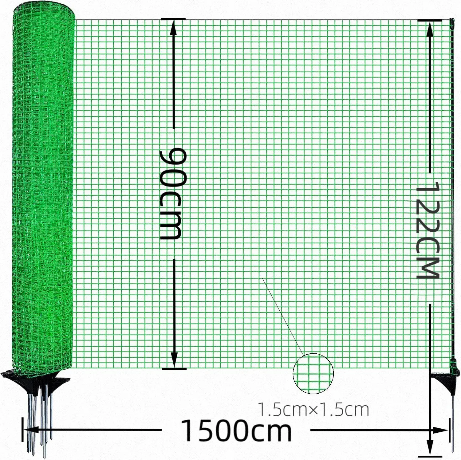 

Durable Garden Fence Netting for Fish Pond Orchard Chicken Duck Protection Outdoor Use