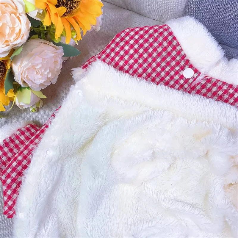 Dog Jumpsuit Winter Pet Clothing Girl Dog Clothes Female Dog Clothing Poodle Shih Tzu Yorkie Bichon Pomeranian Dog Costume Coat