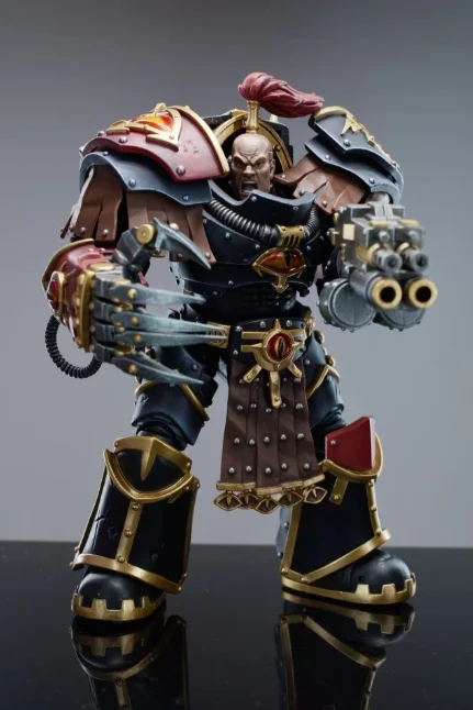 

[In-Stock] JOYTOY 1/18 Warhammer Action Figure Sons of Horus Ezekyle Abaddon First Captain of the XVIth Legion Anime Model Toy
