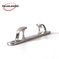 Boat Cleat Line Straight Bow Chock Straight Cable Guide Silver Accessories Boat Marine Dock Cleat Chock 5