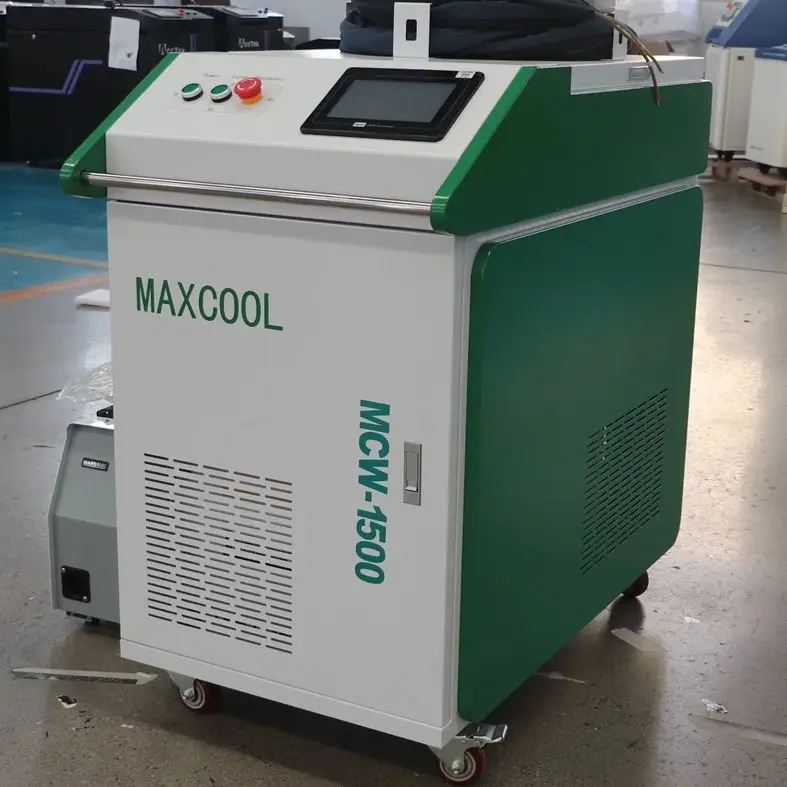 

Max Raycus 1500W 2000W 3000W Cw Fiber Laser Generator Mobile Handheld Metal Laser Welding Cleaning Machine CNC 3 in 1