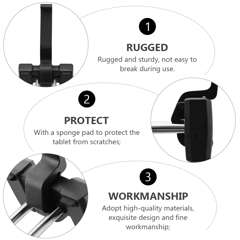 

【】Drone Tablet Mount Holder Remote Extender Bracket For Mini 2 125-155Mm Rugged Monitor Stand Clip Controller Mount