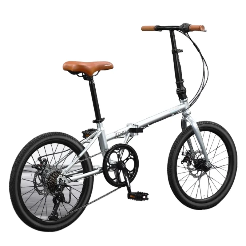 

Shimano Transmission Folding Bike - Portable Collapsible Bicycle with Smooth Gear Shift for Urban Commuting And Fitness