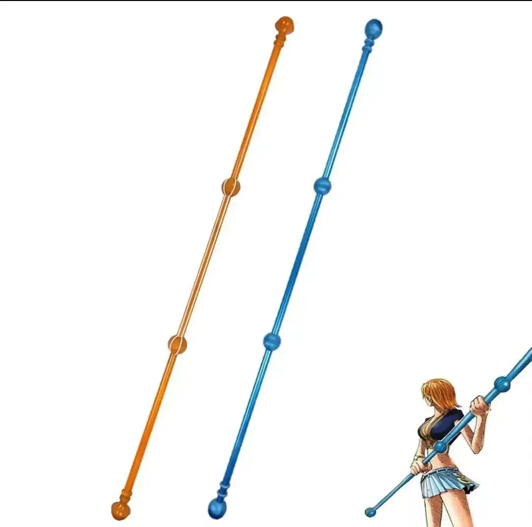 Nami Cosplay Stick Weapons Prop Length 180CM Long Stick Props Halloween Christmas Fancy Party Costume Accessories