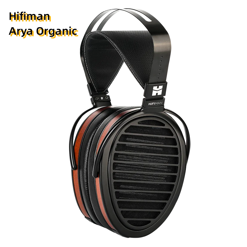 Hifiman Arya Organic Flat Panel Earphones HIFI Headworn Flat Diaphragm Invisible Magnet Edition V2