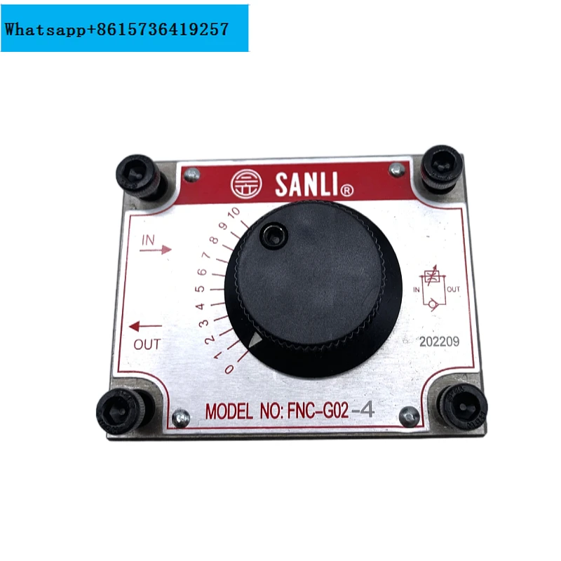 

Taiwan SANLI Xinsanli Hydraulic Speed Control Valve FNC-G02-4 G03-4 Flow Control Valve FKC-G02A B