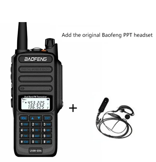 미국/유럽 IP68 방수 UV 9R 플러스 20W ERA 무전기 장거리 30km 차량용 CB 햄 라디오 HF 송수신기 UHF 라디오 스테이션