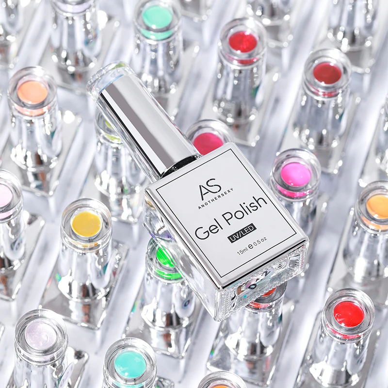 AS 15 ml Tpo Gratis Hema Gratis Base Coat Top Coat Gel Nagellak Langdurige Losweken LED Nagellamp Geen Veeg Gel Base TopCoat