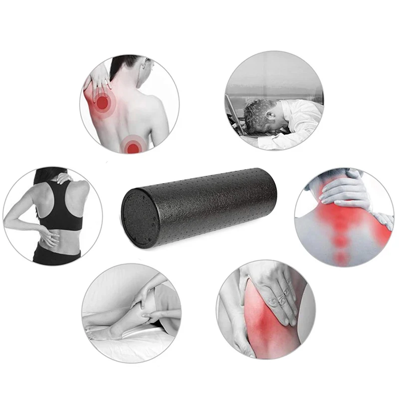 EPP Yoga Foam Roller Fitness Portable Pilates Body Exercises Gym for Leg/Arm/Back/Feet Pain Self-Myofascial Treatment Tool