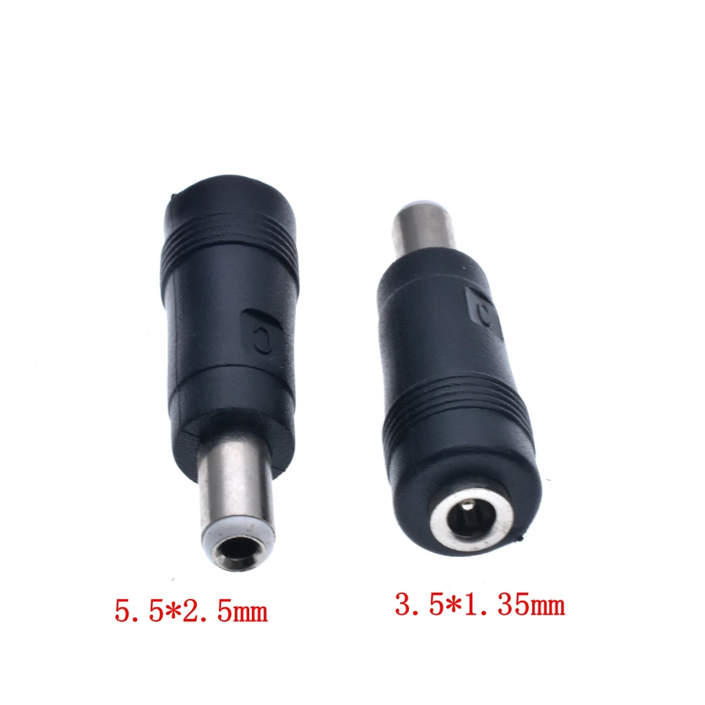 1X DC Power Male to Female 7.9*5.5 7.4 *5.0 3.5*1.35 4.8*1.7 5.5*2.5 to 5.5*2.5  Plug Converter Laptop Adapter Connector