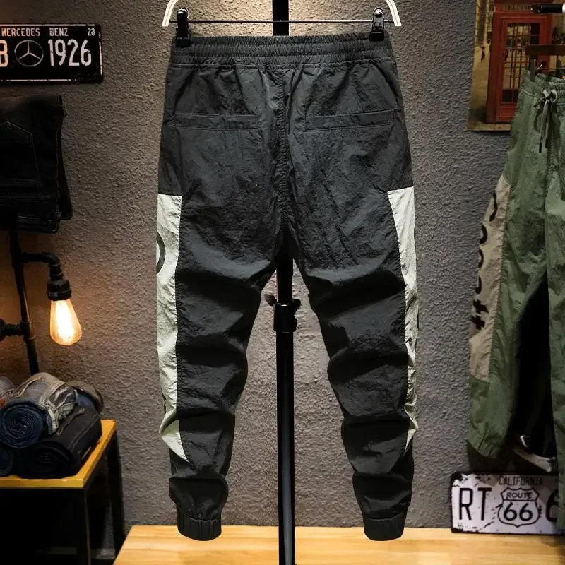 Pantaloni Harem pantaloni della tuta da uomo Training Man pantaloni della tuta Jogger nuovi articoli In pantaloni Flated Harajuku elegante stile coreano Y2k