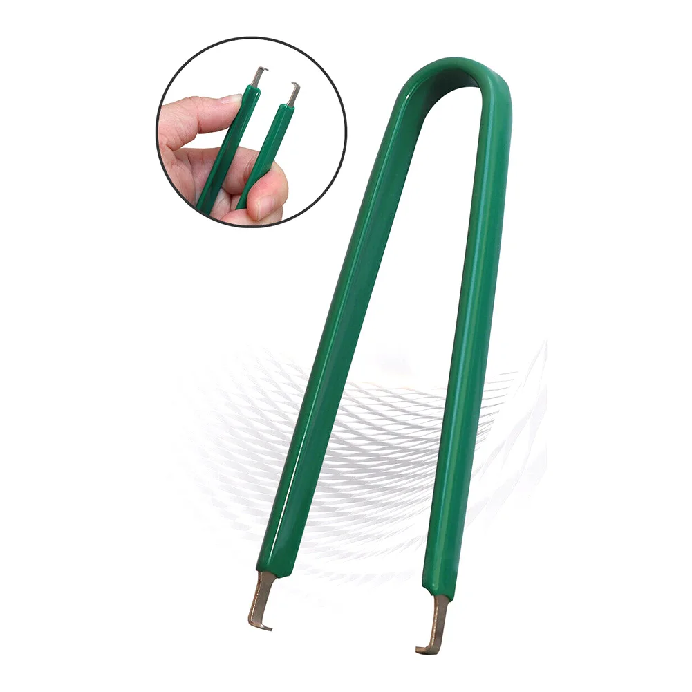 2Pcs Automotive Fuse Pullers Fuse Extraction Tool Car Fuse Clip Removal Kit Plastic Clips for Blade Fuse and 6x30 Fuse Removal - view 5