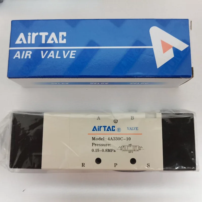Las piezas son adecuadas para la válvula solenoide Atek 4A420-15A 4A420-15B de dos posiciones y cinco vías originales y genuinas