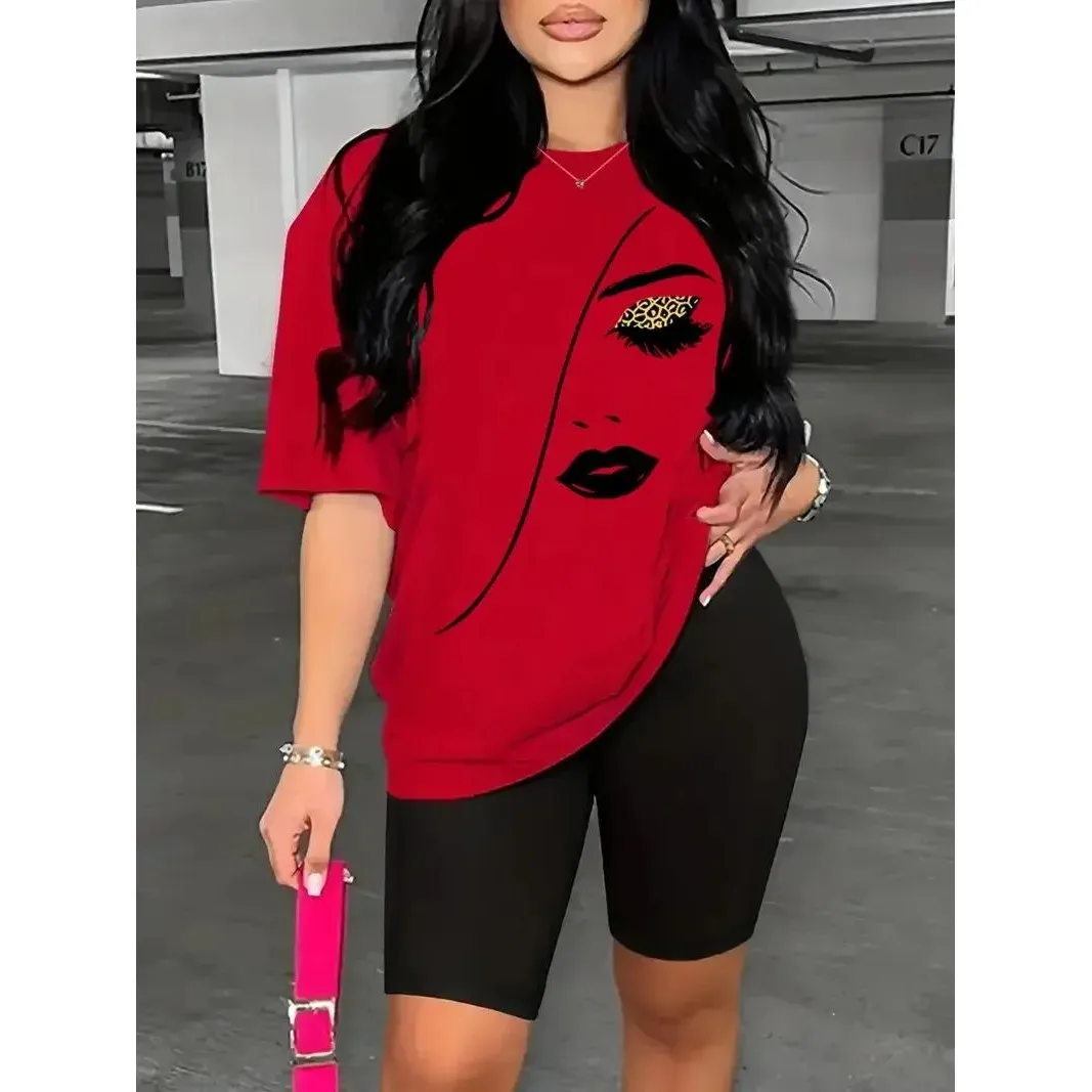

Women's Casual Loose Training Sportswear ort Sve Autumn Season Faionable Comfortable Set/Student orm/Work Outfit
