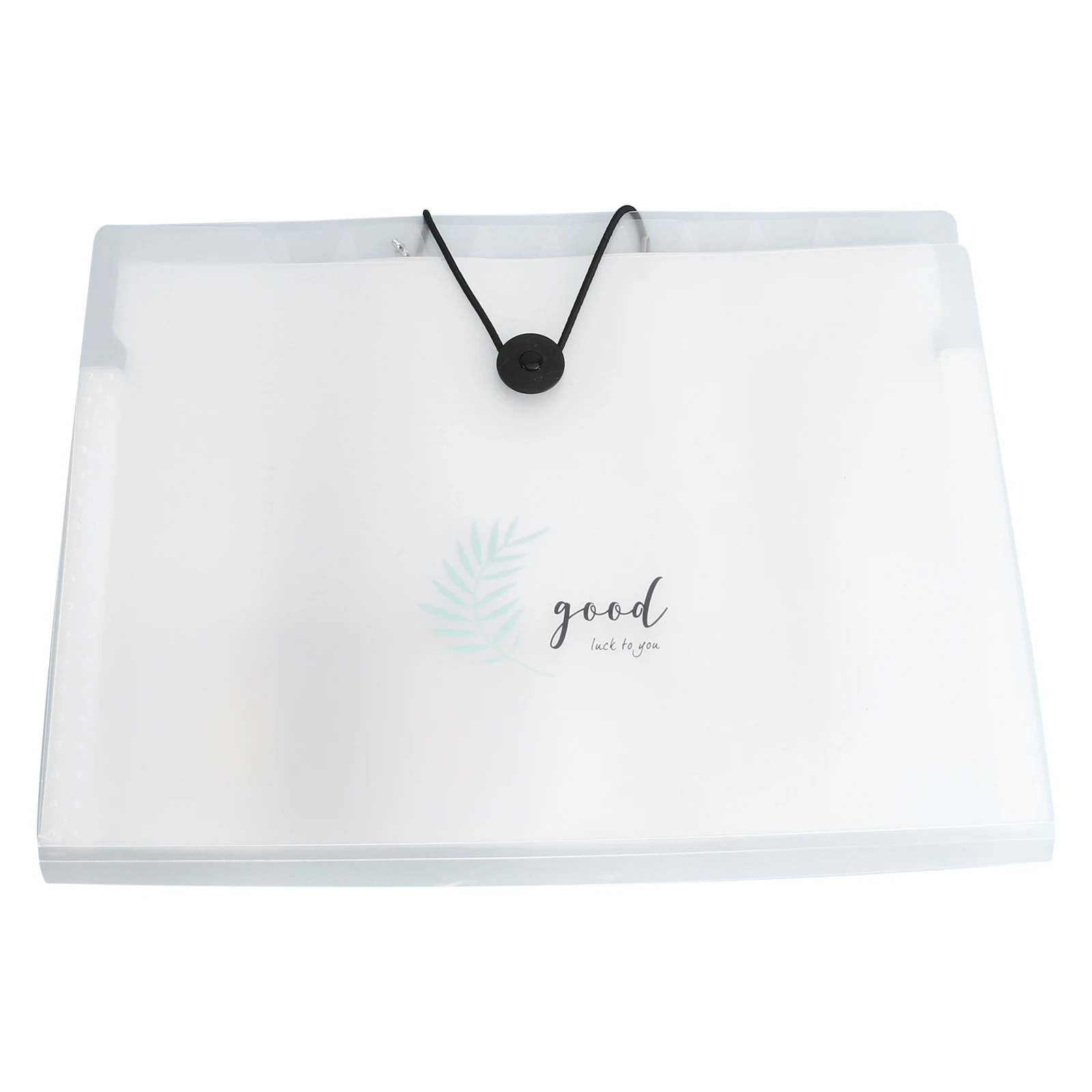 

1Pcs Large Capacity Document Folder Plastic Document Bag Button Buttoned Filing Organizer Office Student Storage Files Bag