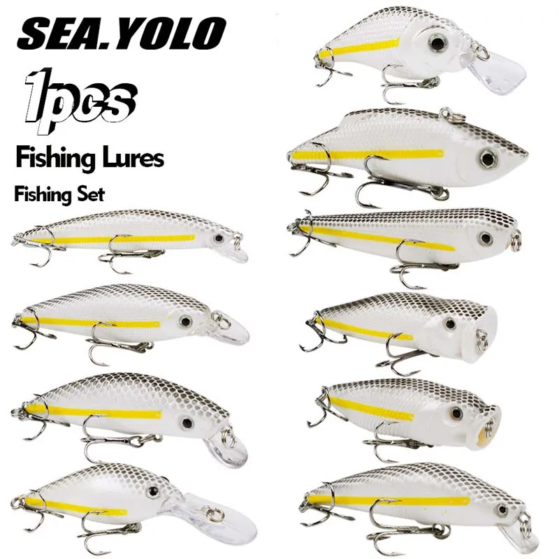 

Sea.Yolo 7.6g-10.5g Fishing Lure Minnow Topwater Plastic Hard Bait Sinking Pencil Biomimetic Fake Bait Ocean Fishing