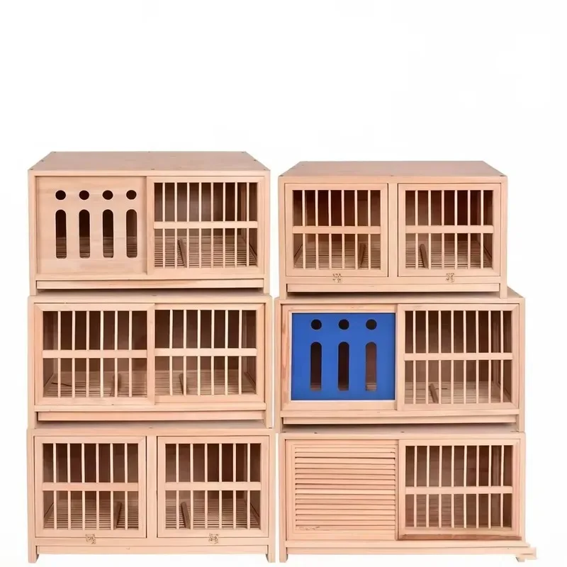 for Adjustable Pigeon Feeding Cages Sturdy Daily Training Fences Professional Nest Boxes