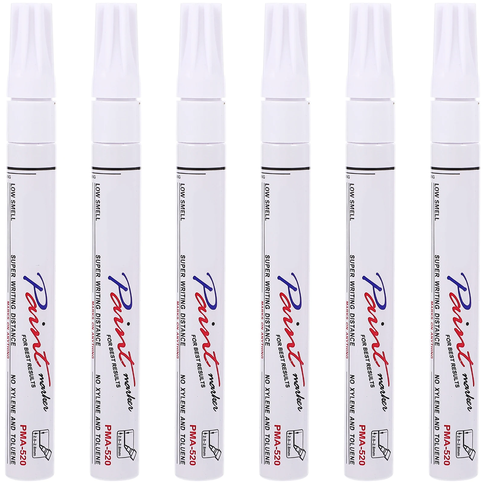 

6 Pcs Marker Pen Portable Paint Pens Car Scratch Remover Tool Automatic Art Crafting for Rocks Painting Graffiti Markers