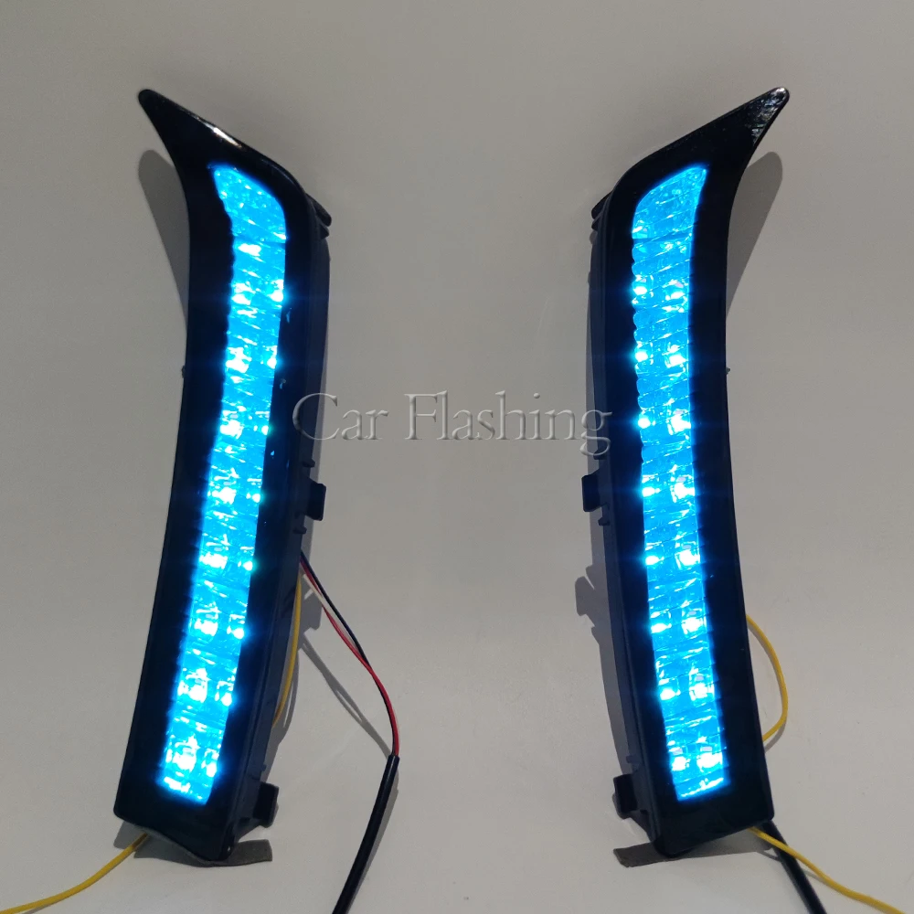 Car LED DRL Daytime running light For Subaru Forester 2013 2014