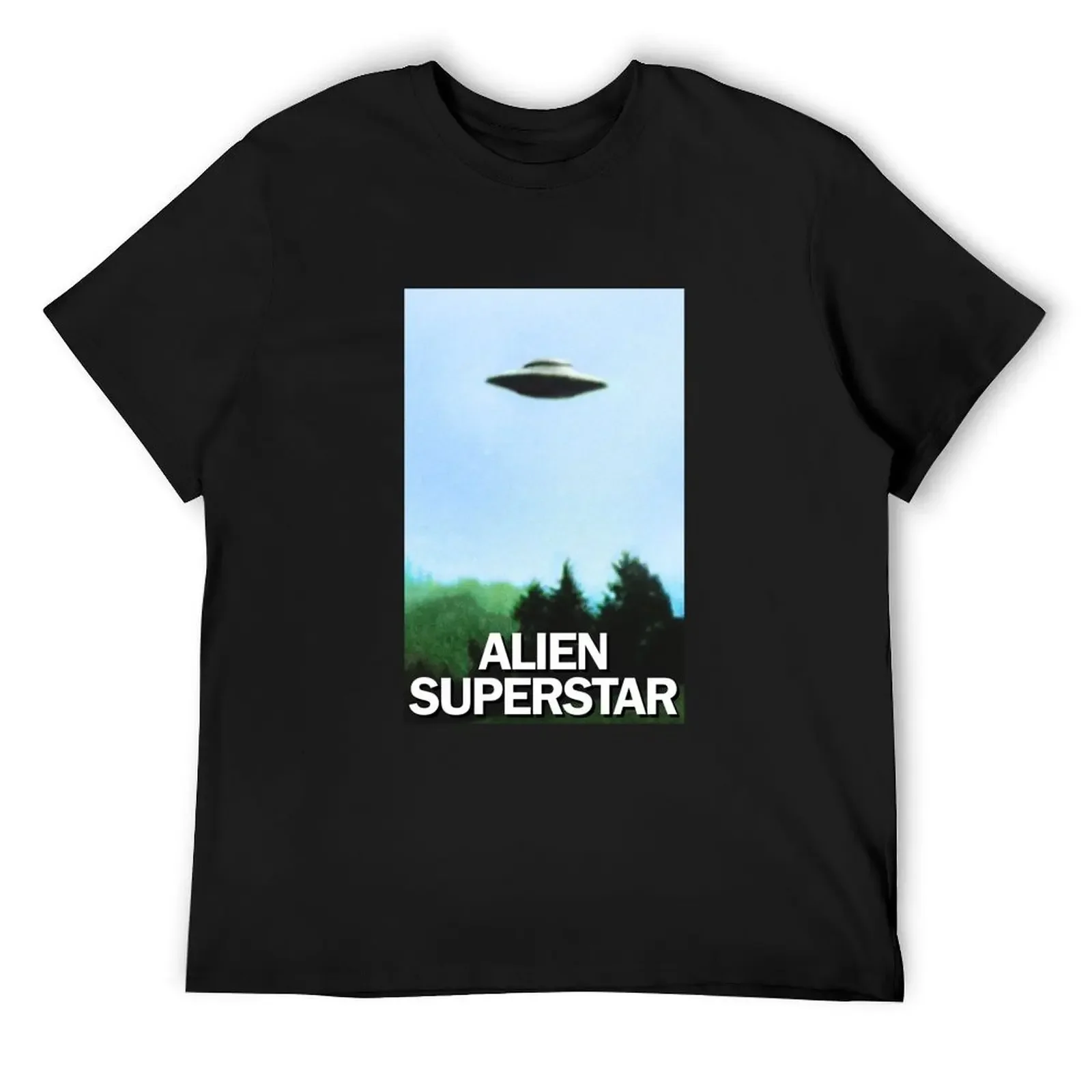 

Alien Superstar (I want to believe) T-Shirt anime tshirt graphic t shirt vintage summer shirt customizeds outfits for men
