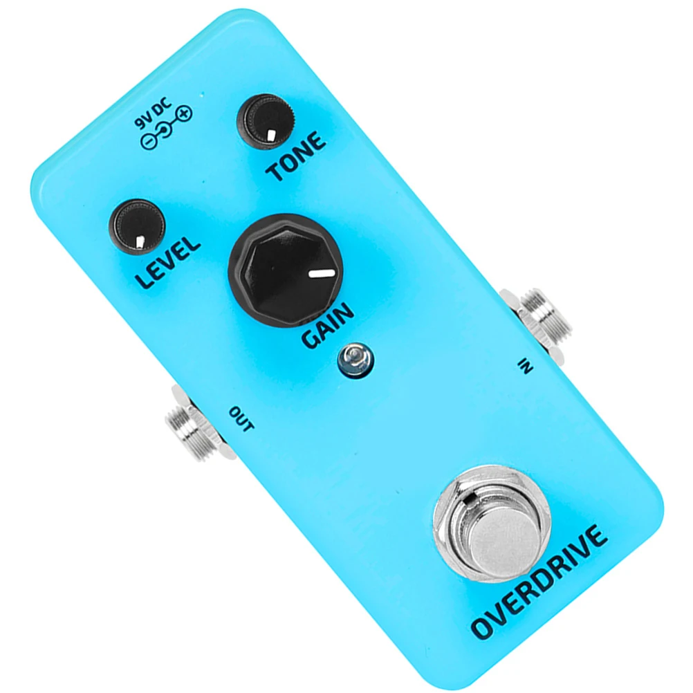

Portable Distortion Guitar Effect Pedal Metal Electric Guitar Effector Stylish Design Tone Enhancement Distortion Pedal