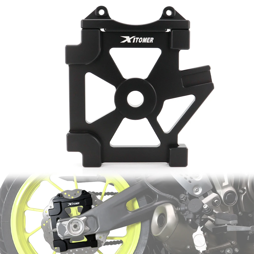 

Motorcycle Rear Calipers Bracket Extra Caliper Bracket Stunt Left Support FZ-07 MT-07 Tracer MT-09 R7 XSR700 XSR900 For Yamaha