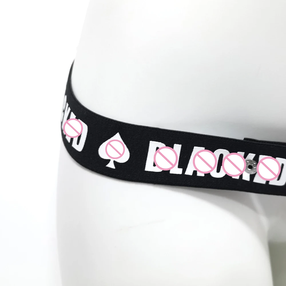 قفص العفة للذكور باللون الأسود مع شريط مطاطي مضاد للخروج وحزام مساعد قابل للتعديل وحلقة كيس الصفن - حبل ملابس داخلية متين قابل للتعديل