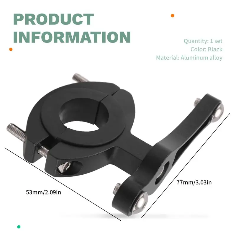 A18E-دراجة الجبلية زجاجة ماء كليب قفص حامل المشبك المقود قوس جبل Seatpost المقود الجبهة شوكة الإطار أنبوب
