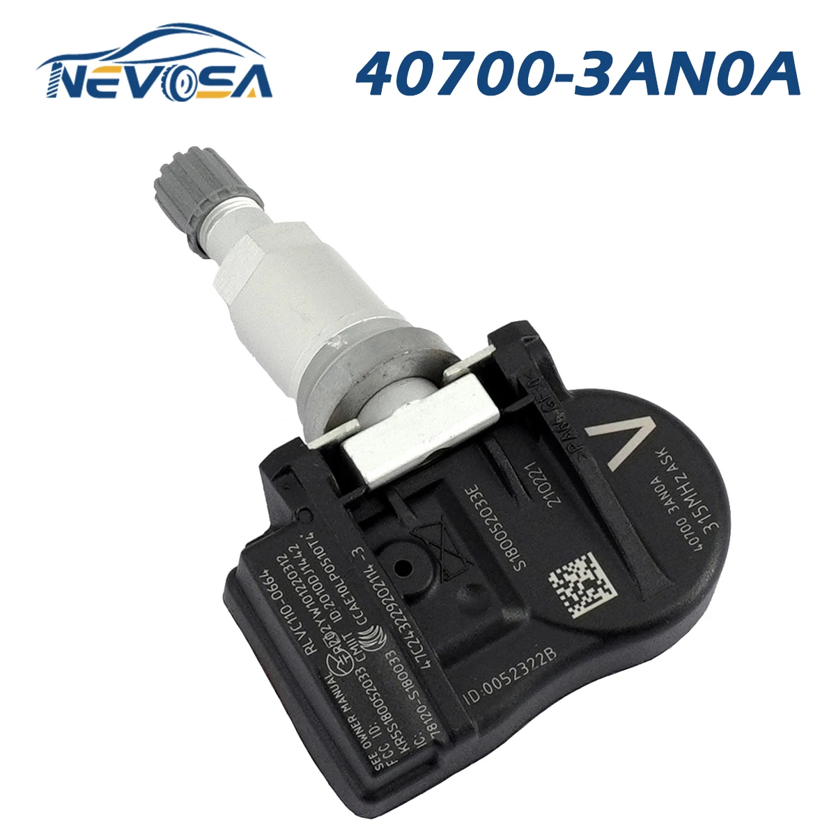 

Nevosa 40700-3AN0A 315MHz TPMS Sensor For Nissan Altima Sedan Coupe Frontier Maxima Sentra Titan Pro 4X Versa Xterra 40700-3AN0B