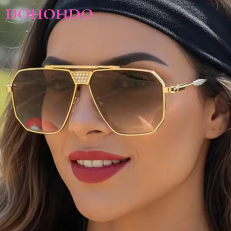 

Fashion Luxury Metal Pilot Sun Glasses Women Men Outdoor Brand Designer Shades Summer Traveling Fishing Sunglass Male UV400 Очки