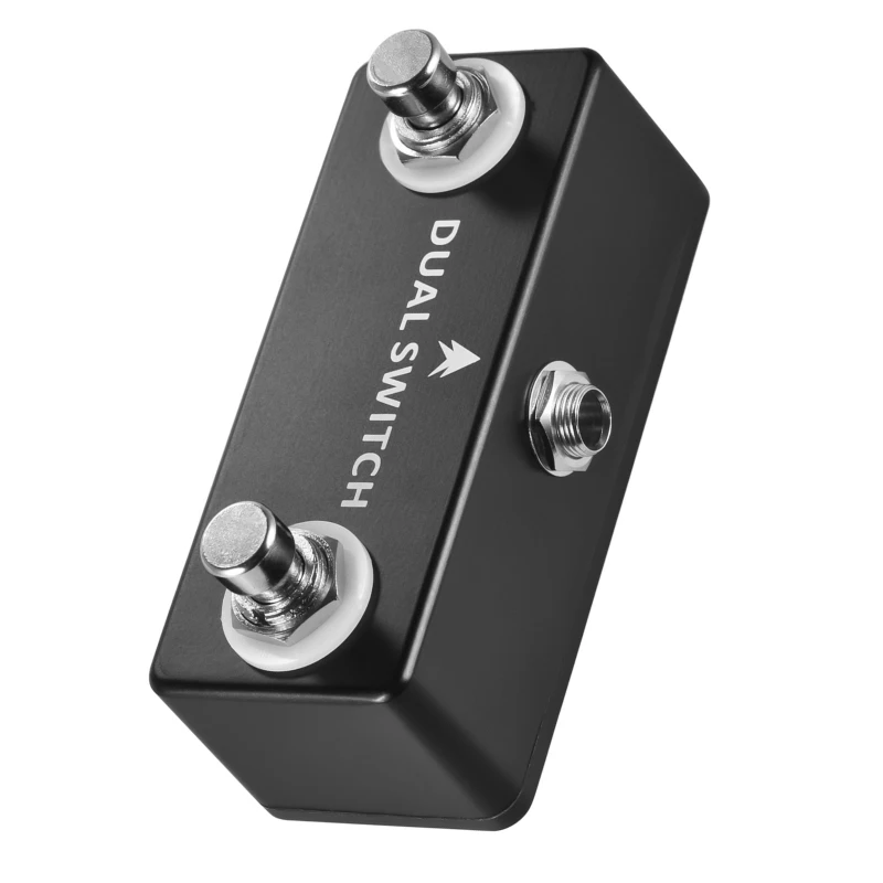 OSKYAudio DUAL SWITCH Double Switch Rotary Pedal Foot Wwitch Pedal Full Metal Shell Musical Instrument Accessories