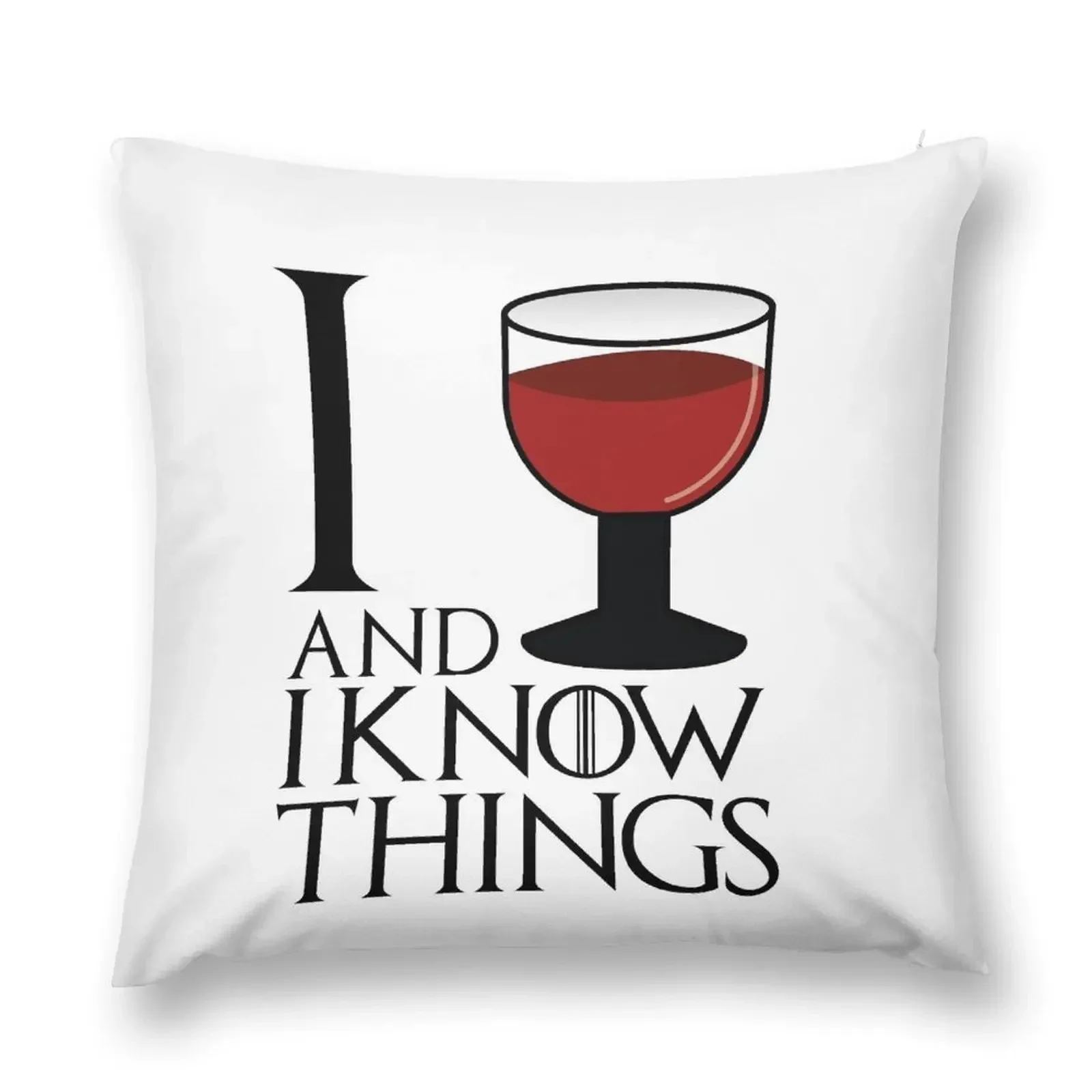 I drink and I know things - Tyrion Lannister Throw Pillow home decor items Pillow Case Christmas pillow