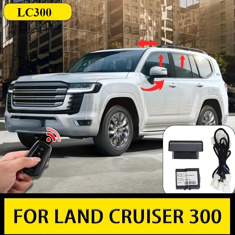 Intelligent Window Closer Speed Lock Mirrors Folder For Toyota Land Cruiser 300 LC300 LC200 2012-2019 Interior Accessories