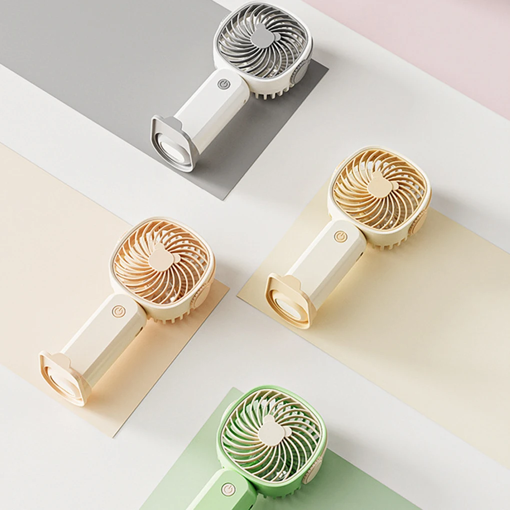 Mini USB Handheld Fan Multi-Functional Desktop With Stand Eectric Fan Students Outdoor Portable Portable Small Fan