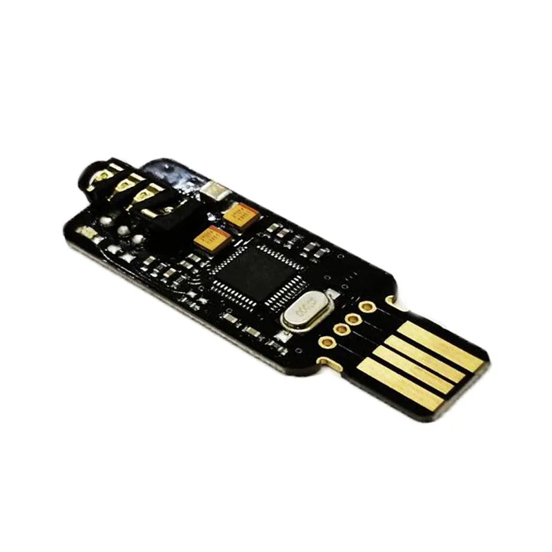 Raspberry Pi Audio module USB Sound Card CM108B with 3.5mm headphone jack driver-free, plug-and-play For Raspberry PI series
